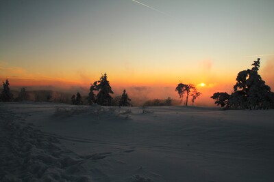 Sonnenaufgang auf der Hornisgrinde – Anne Stenger