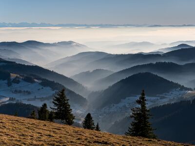 Über dem Nebel vom Belchen – Oliver Kusch