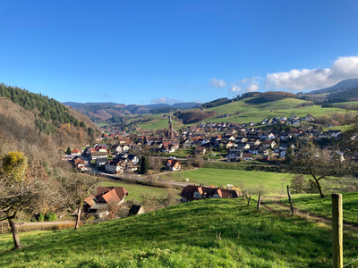 Blick aufs Dorf – Michael Schöner