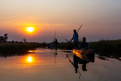 Mokoro-Safari im Okavango-Delta – Doris Holland