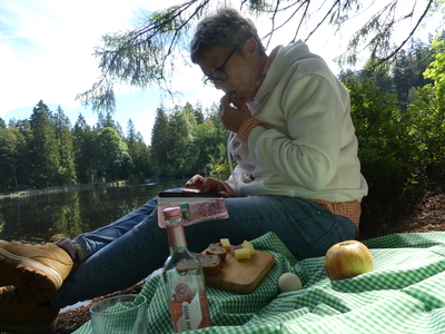Picknick am Wunderschönen Mathislesweiher Hinterzarten – Birgit Fischer