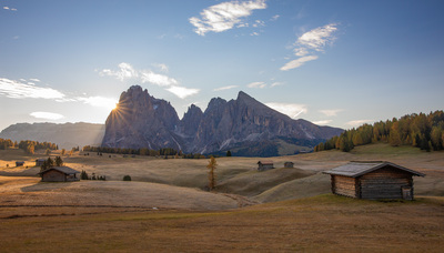 Sonnenaufgang auf der Seiser Alm – Thomas Schimmele